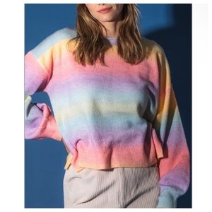Boutique paste ombré sweater